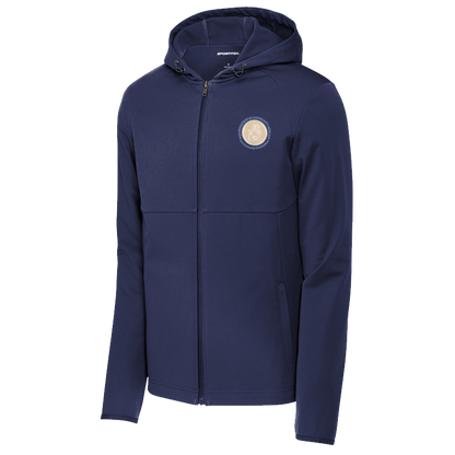 CCAP Navy Embroidered Sport-Tek Soft Shell Hooded Jacket