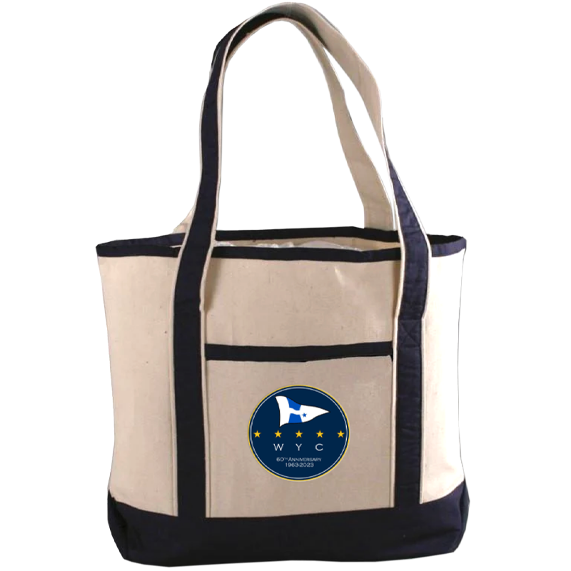 WYC Medium Size Heavy Canvas Deluxe Tote Bag