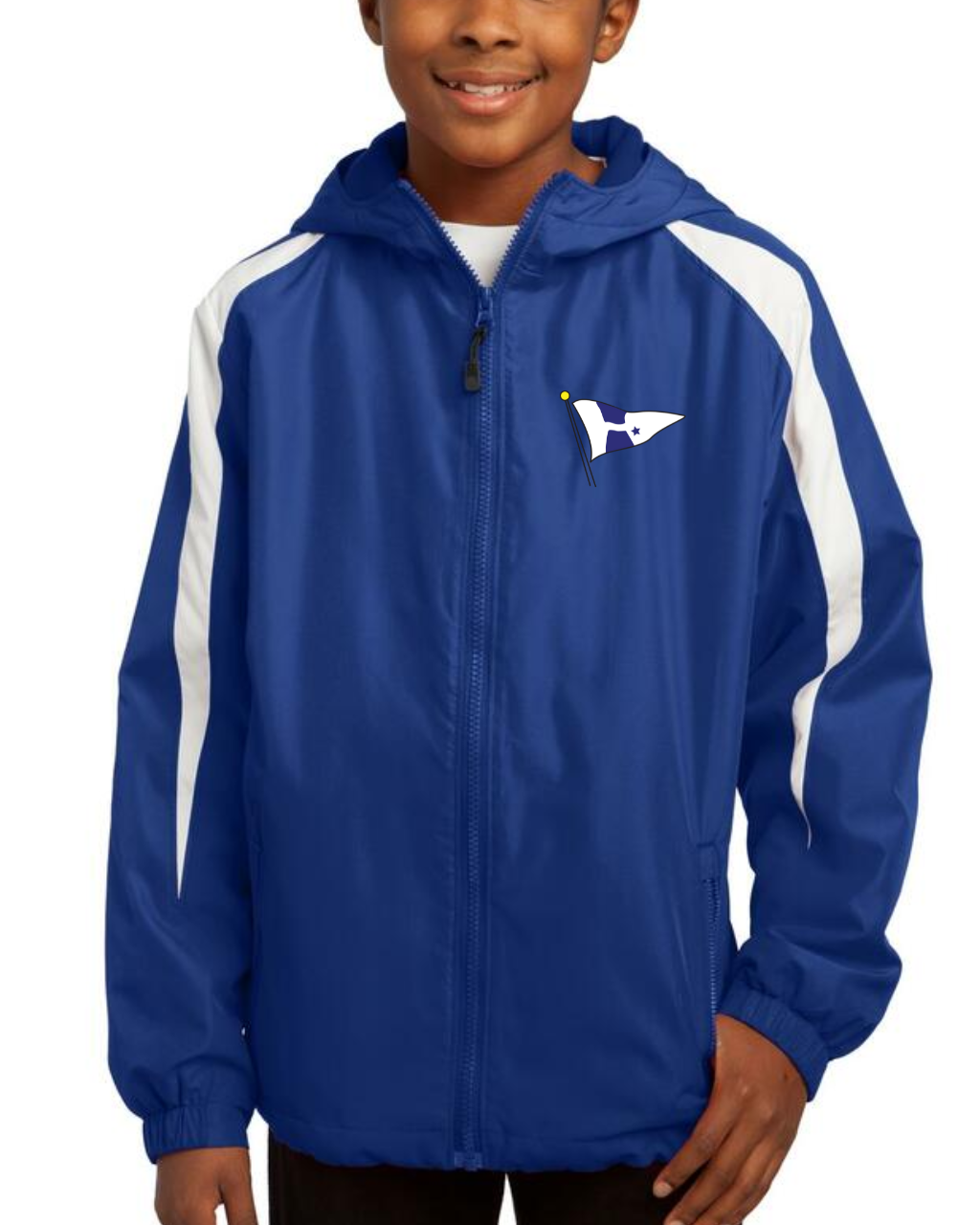 WYC Youth Sport-Tek Fleece-Lined Colorblock Jacket