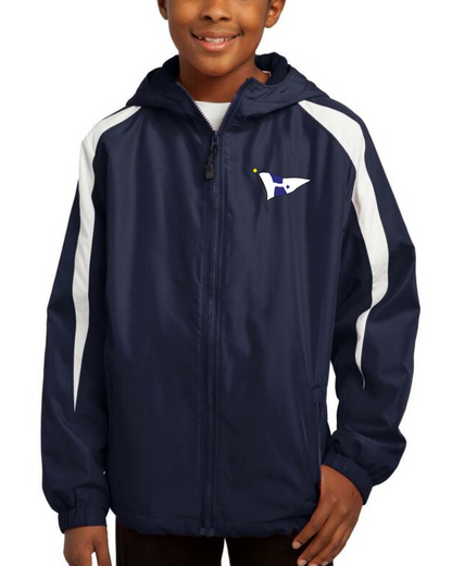 WYC Youth Sport-Tek Fleece-Lined Colorblock Jacket